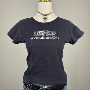 y2k usher baby tee